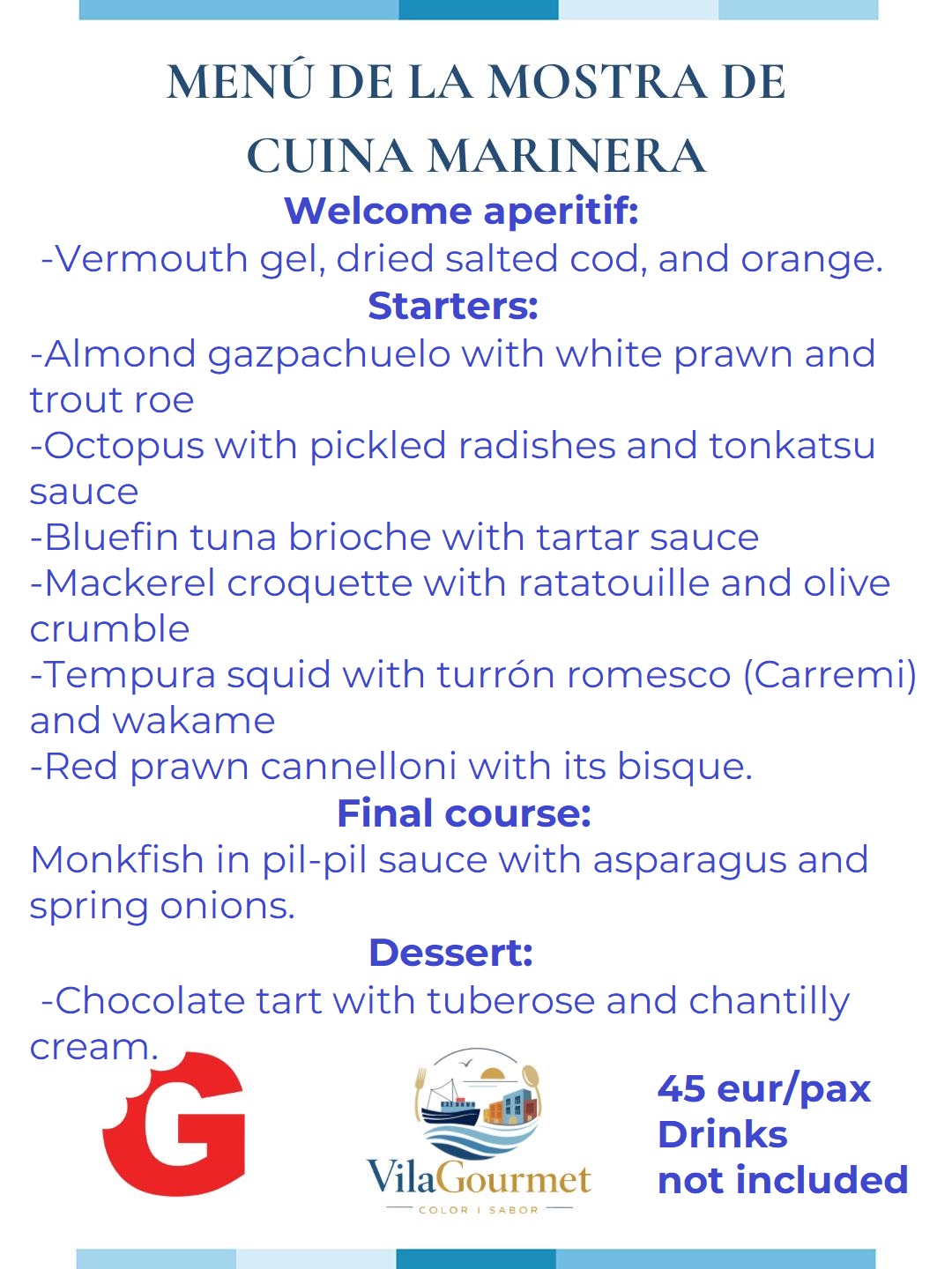 menu costra inlges